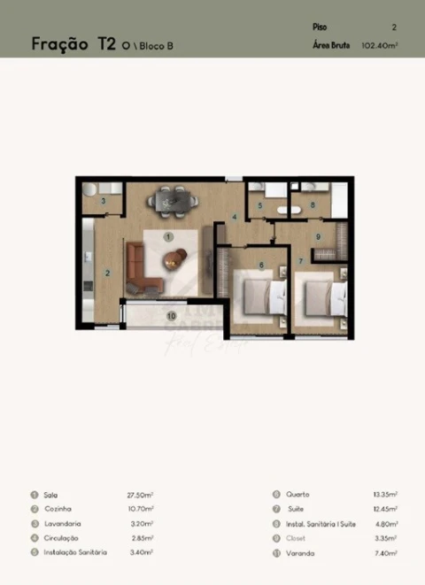 Apartamento T2 para Venda em Camara de Lobos