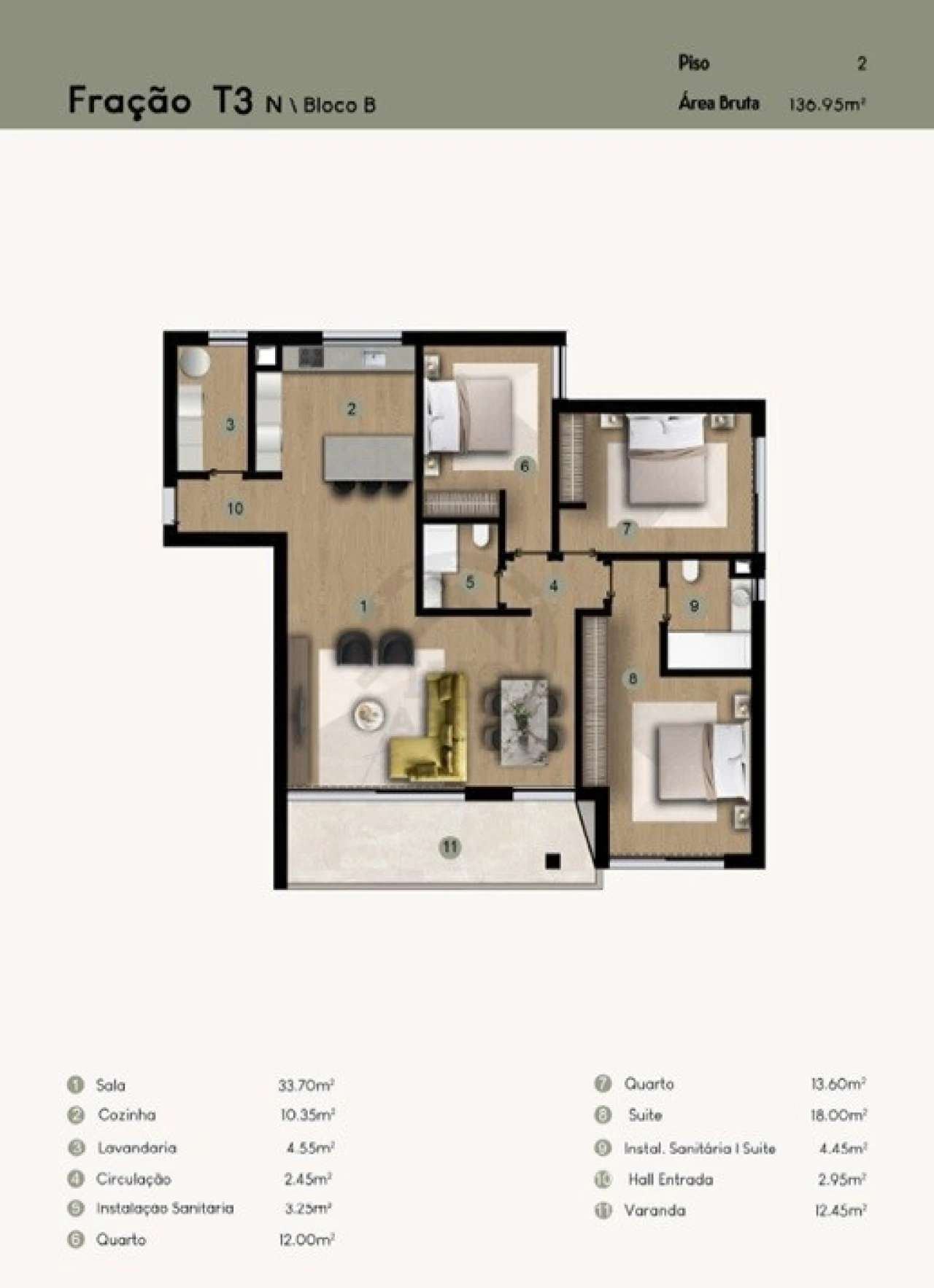 Apartamento T3 para Venda em Camara de Lobos Foto 15