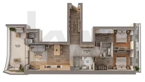 Apartamento T2 para Venda em Oliveira do Douro
