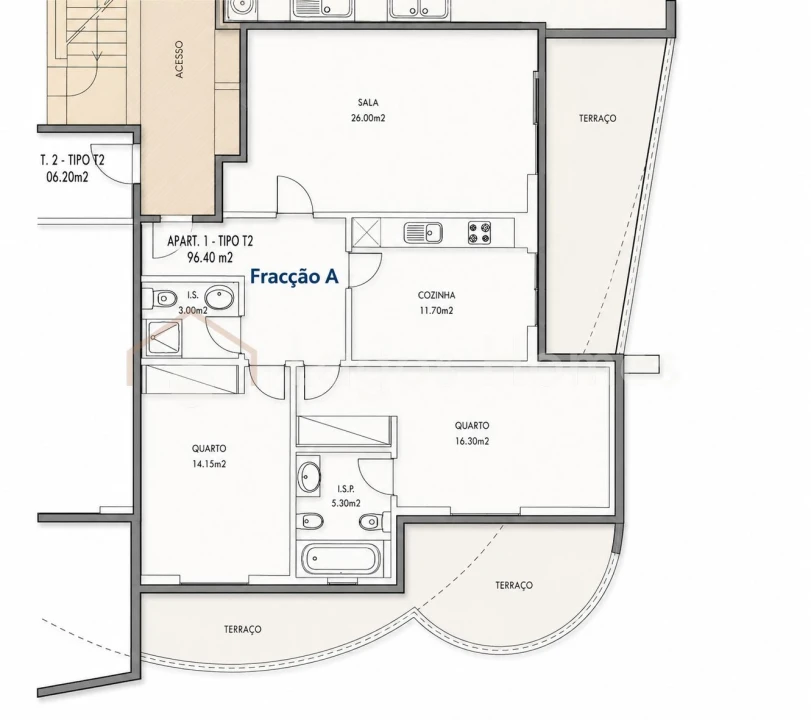 Apartamento T3 para Venda em Lagos (São Sebastião e Santa Maria) Foto 16