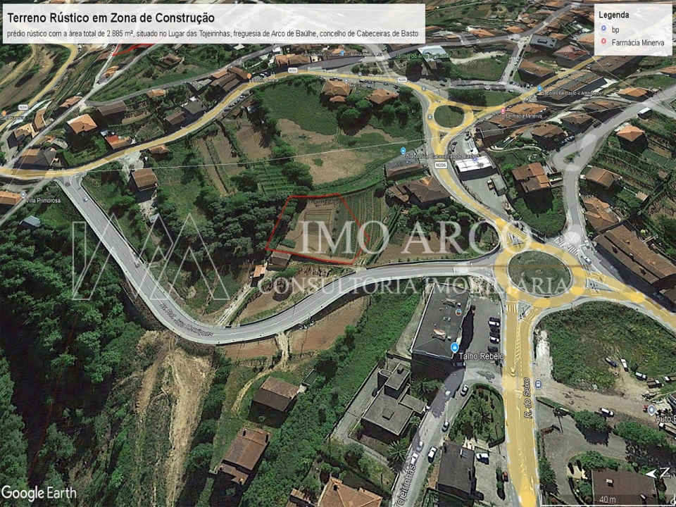 Terreno Agricola ou Rústico para Venda em Arco de Baúlhe e Vila Nune Foto 1