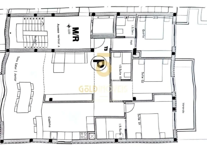 Apartamento T3 para Venda em Sobrado e Bairros Foto 22