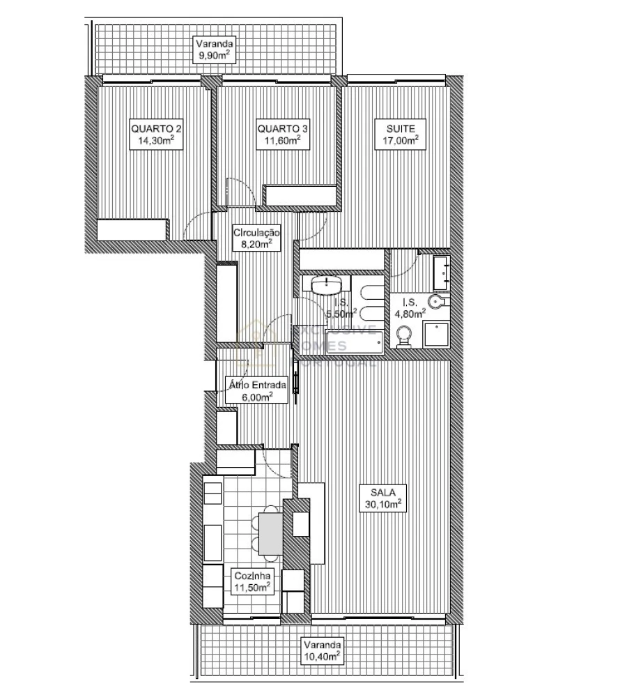 Apartamento T3 para Venda em São Vicente (Braga) Foto 16