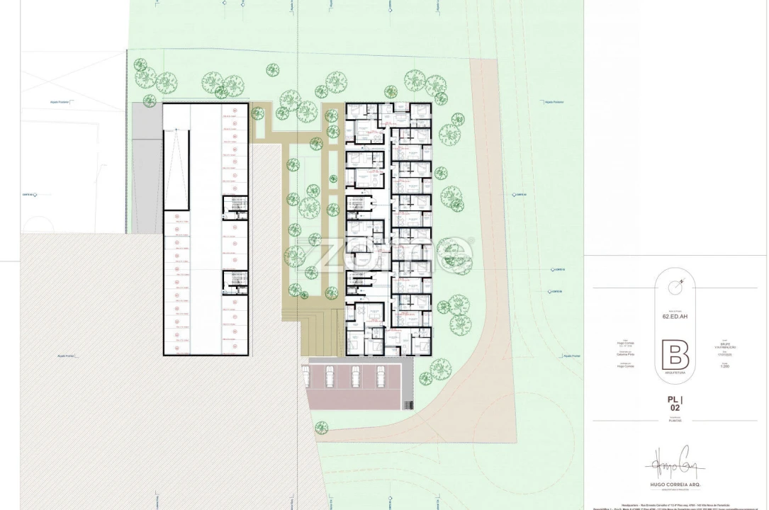 Apartamento T1 para Venda em Brufe Planta 2