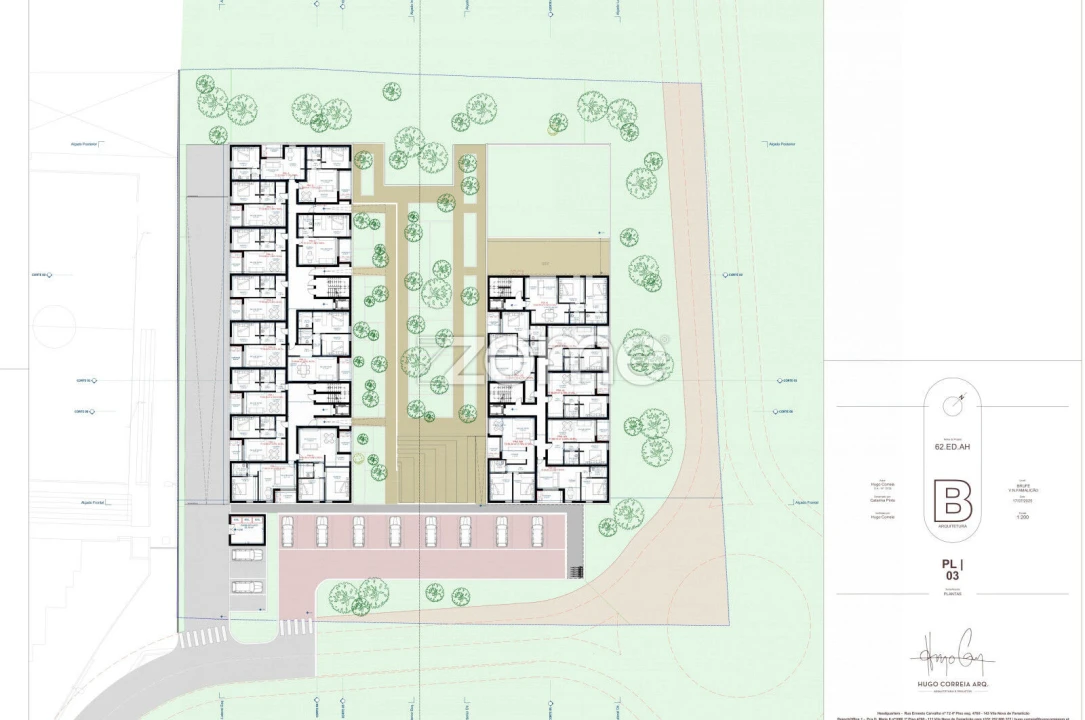 Apartamento T1 para Venda em Brufe Planta 3