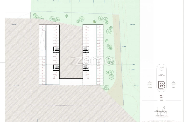 Apartamento T1 para Venda em Brufe Planta 1