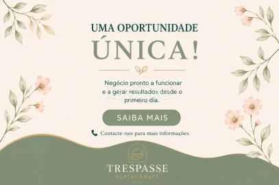 Negócio para Trespasse em Braga (São José de São Lázaro e São João do Souto)