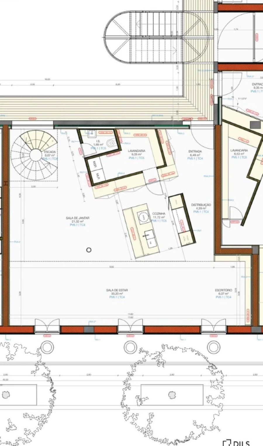 Apartamento T2 para Venda em São Felix da Marinha Planta 1