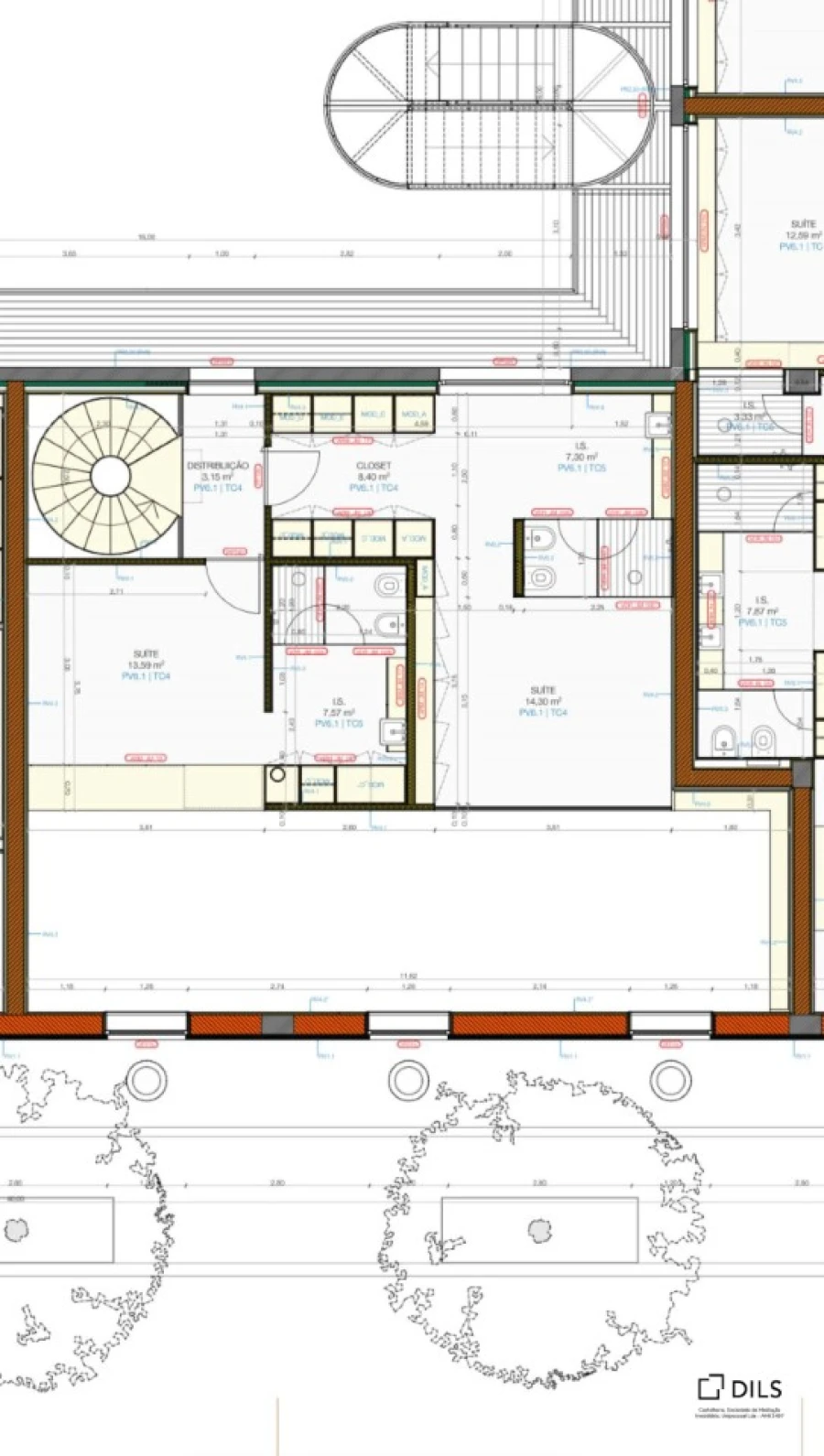 Apartamento T2 para Venda em São Felix da Marinha Planta 2