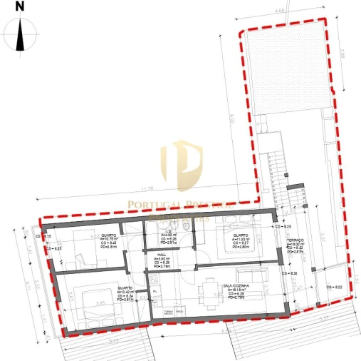 Apartamento T3 para Venda em Conceição e Cabanas de Tavira Foto 8