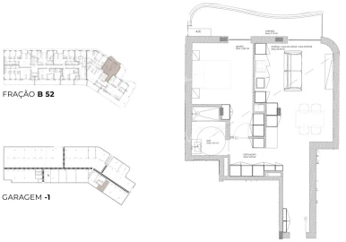 Apartamento T1 para Venda em Oliveira do Douro
