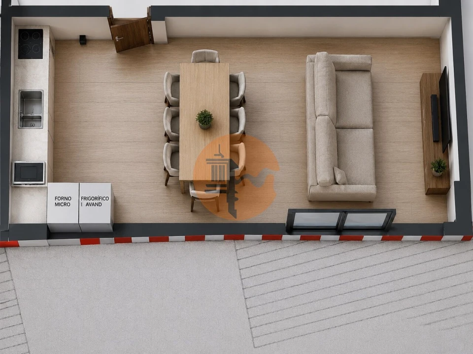 Apartamento T3 para Venda em Conceição e Cabanas de Tavira Foto 4