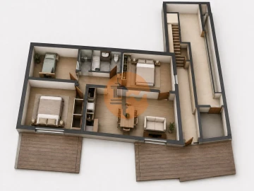 Apartamento T3 para Venda em Conceição e Cabanas de Tavira
