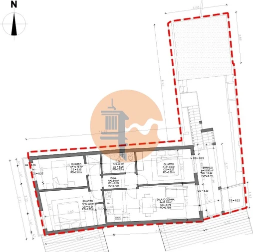 Apartamento T3 para Venda em Conceição e Cabanas de Tavira Foto 8