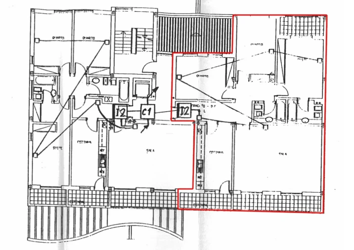 Apartamento T3 para Venda em Carnaxide e Queijas Planta 1