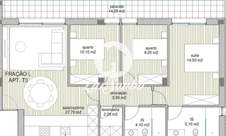 Apartamento T3 para Venda em Adães