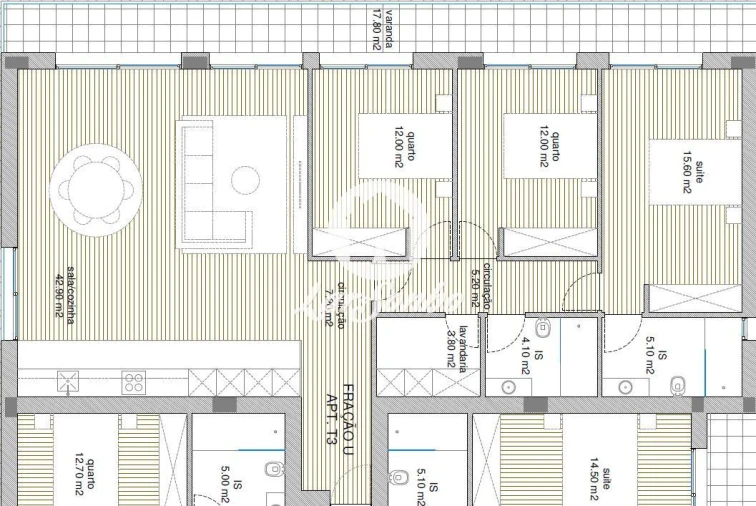 Apartamento T3 para Venda em Adães Foto 3