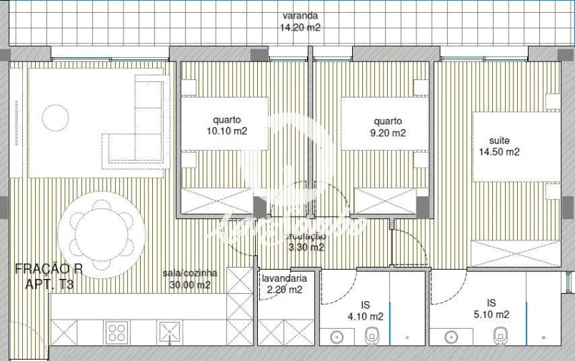 Apartamento T3 para Venda em Adães Foto 7