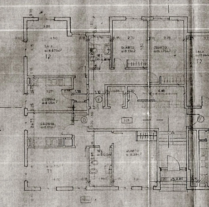 Apartamento T2 para Venda em Corroios Planta 2