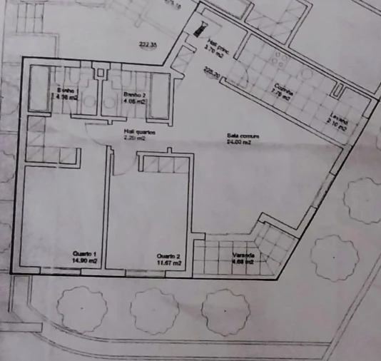 Apartamento T2 para Venda em Caniço Planta 1