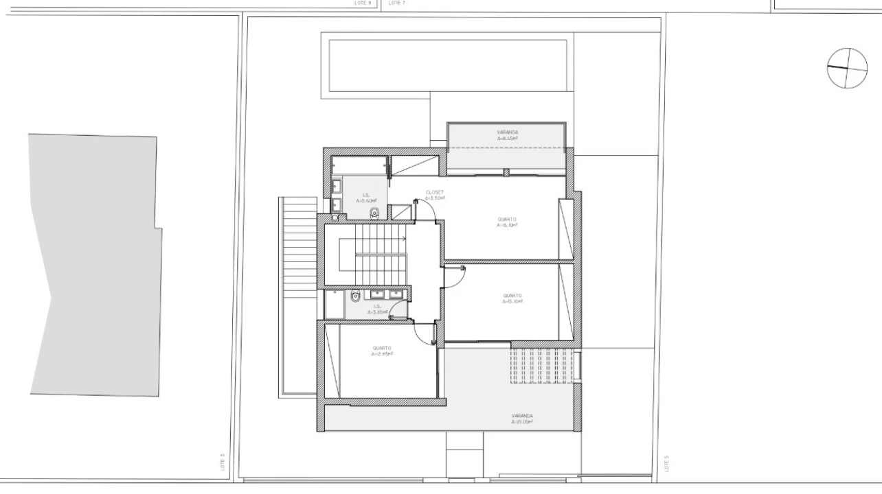 Moradia T4 para Venda em Alcabideche Planta 2