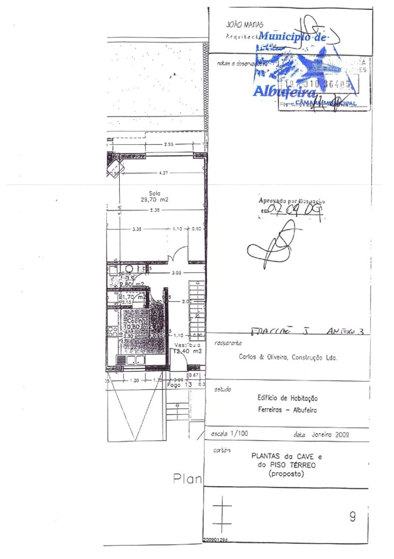Moradia T3 para Venda em Ferreiras Planta 3