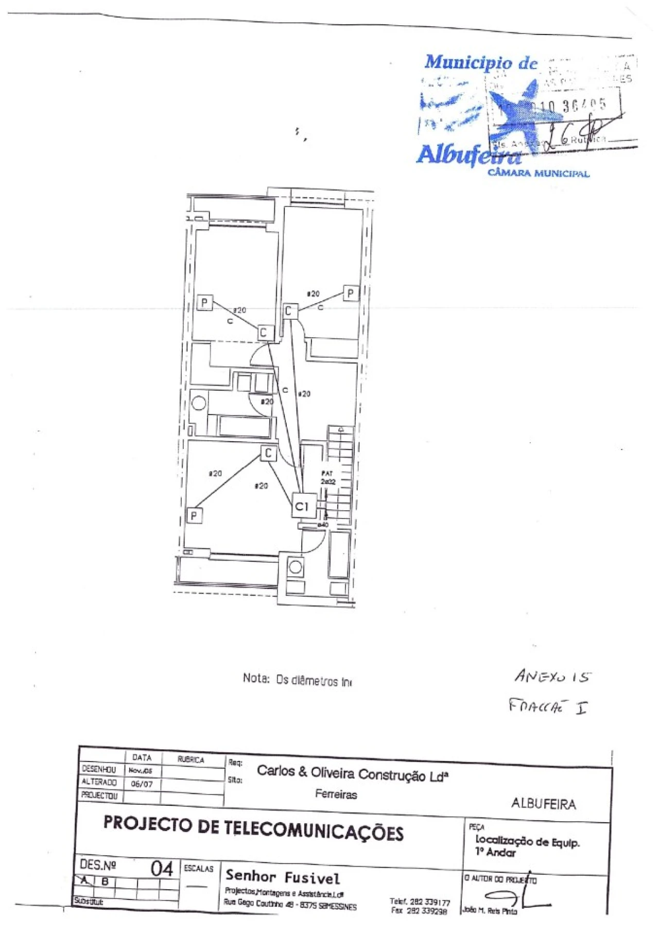 Moradia T3 para Venda em Ferreiras Planta 11
