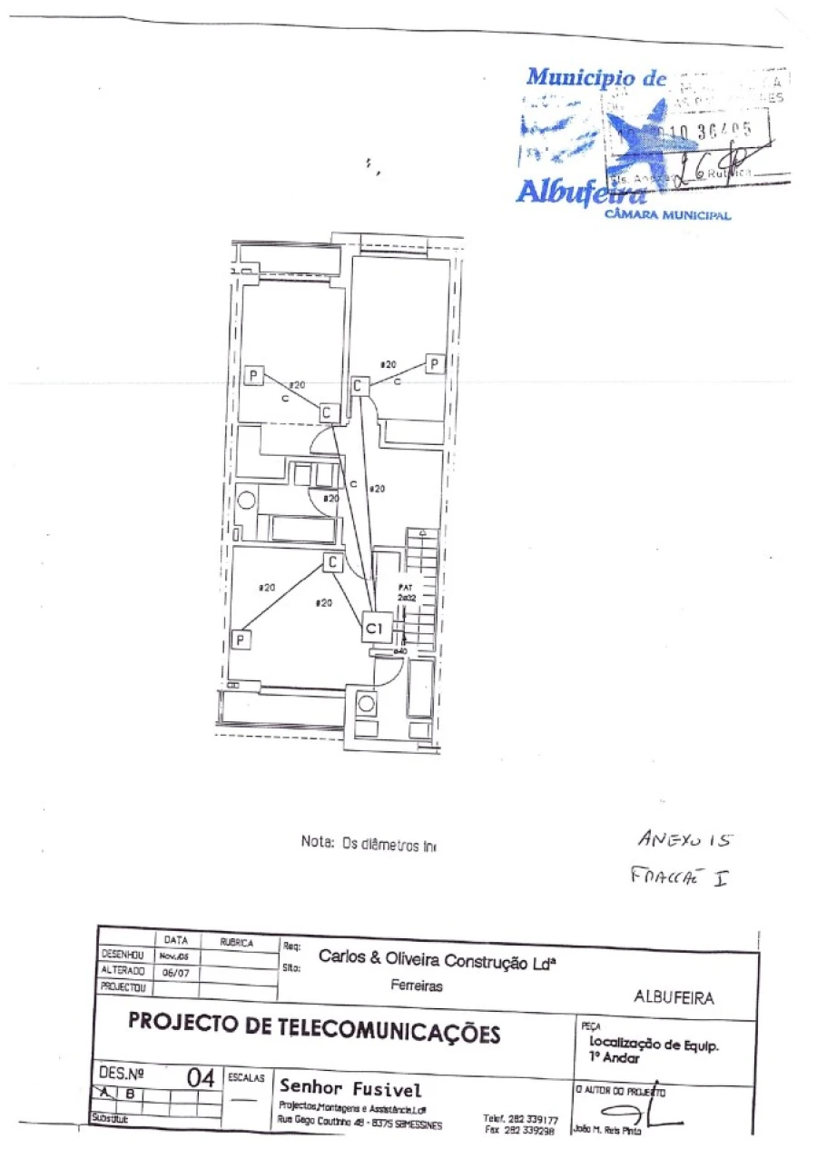 Moradia T3 para Venda em Ferreiras Planta 11