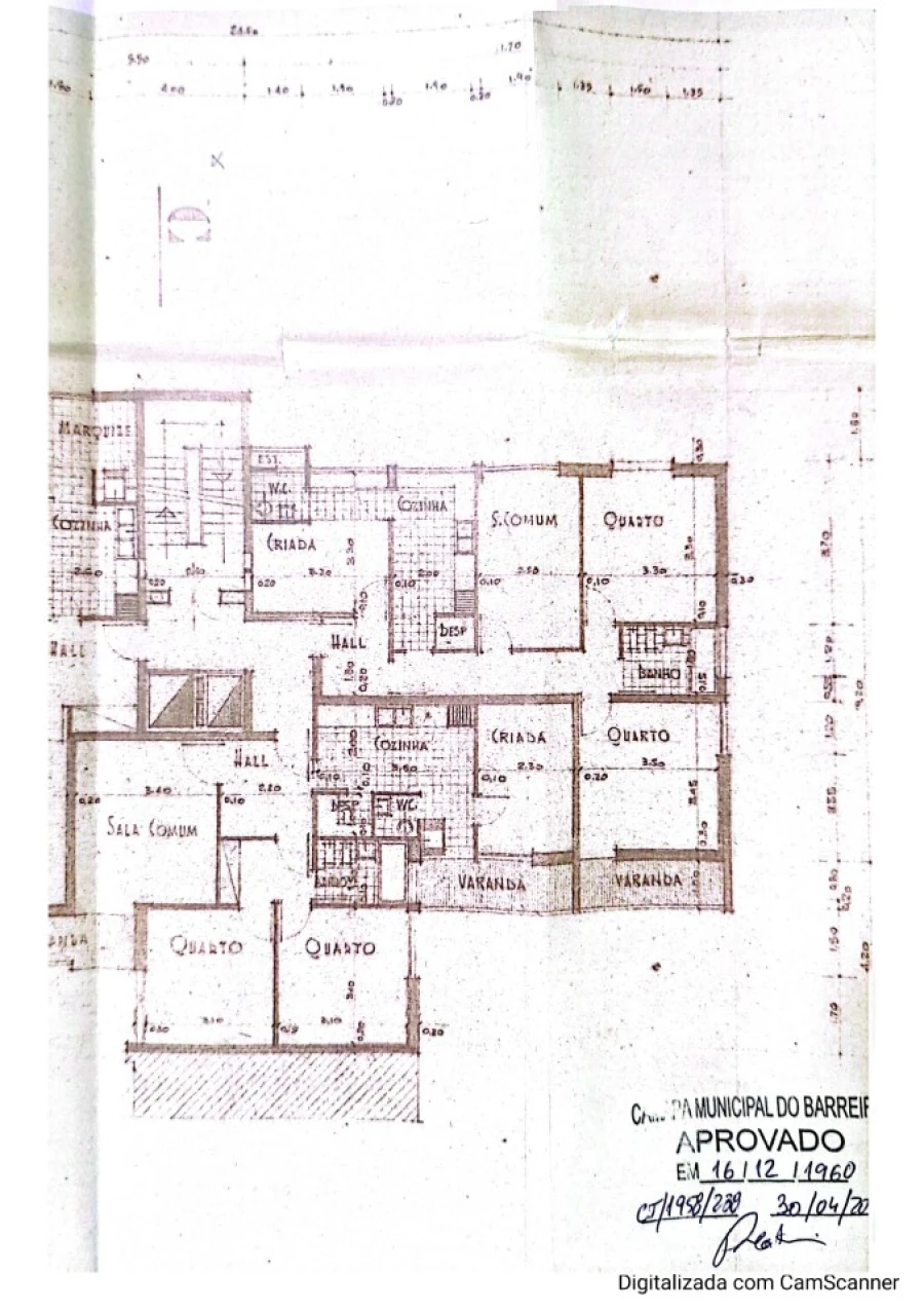 Apartamento T3 para Arrendamento em Azeitão (São Lourenço e São Simão) Planta 1