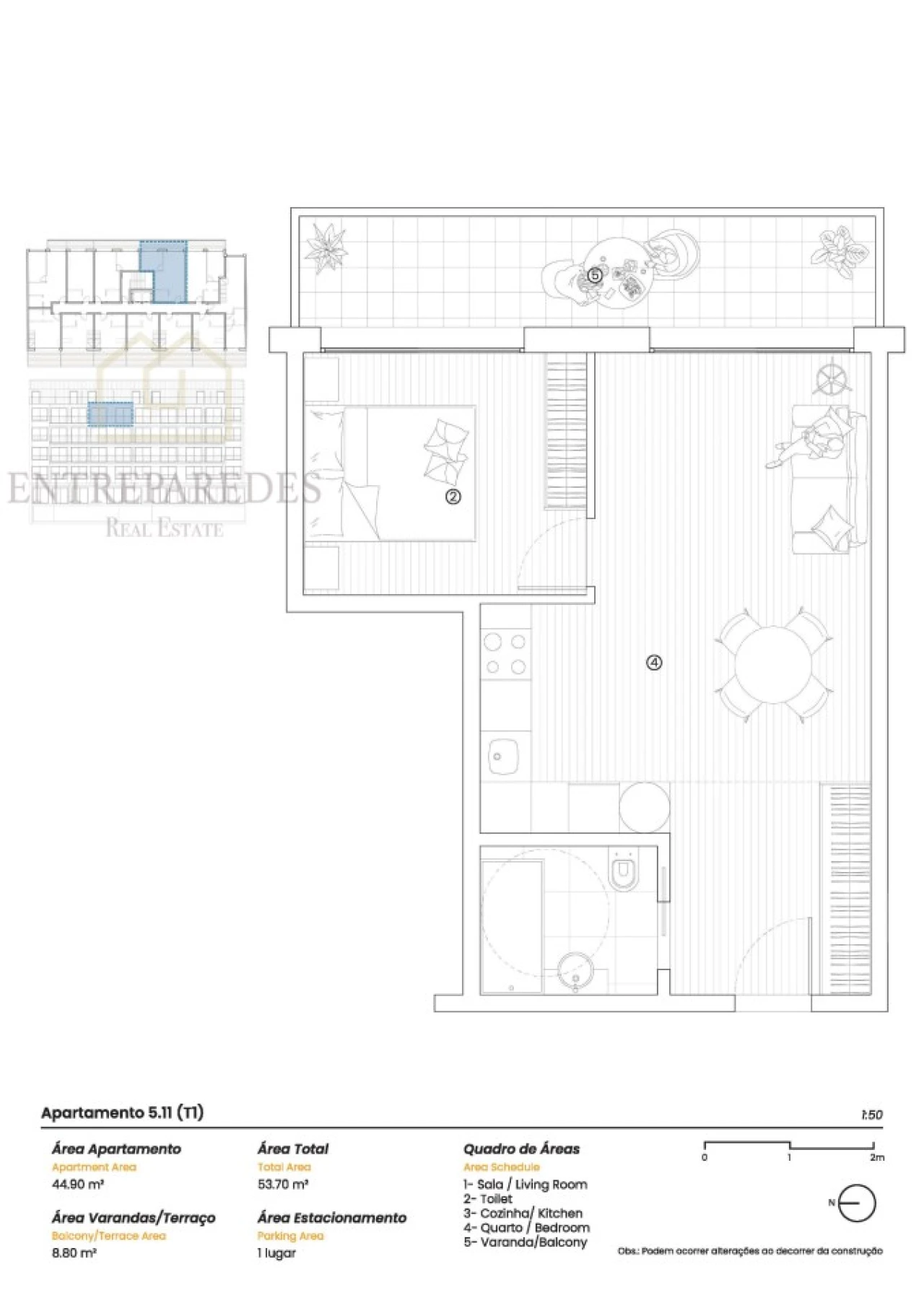 Apartamento T1 para Venda em Cedofeita, Santo Ildefonso, Sé, Miragaia, São Nicolau e Vitória Foto 12