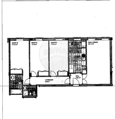 Apartamento T3 para Venda em Oliveira do Douro