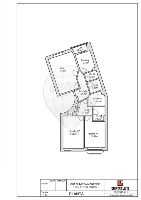 Apartamento T2 para Venda em Cedofeita, Santo Ildefonso, Sé, Miragaia, São Nicolau e Vitória