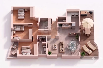 Apartamento T3 para Venda em Gulpilhares e Valadares