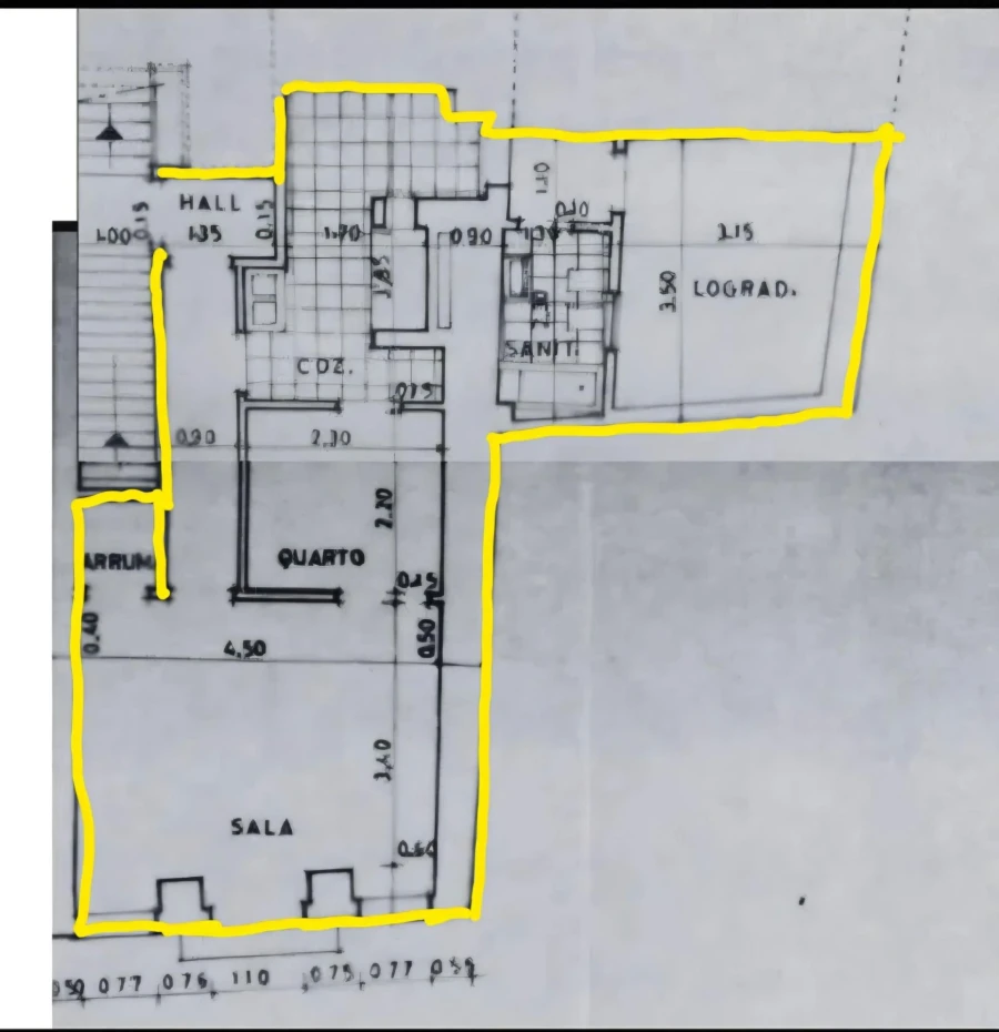 Apartamento T1 para Venda em Santa Maria Maior Foto 21