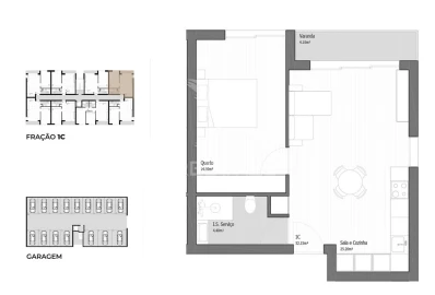 Apartamento T1 para Venda em Vila Praia de Ancora