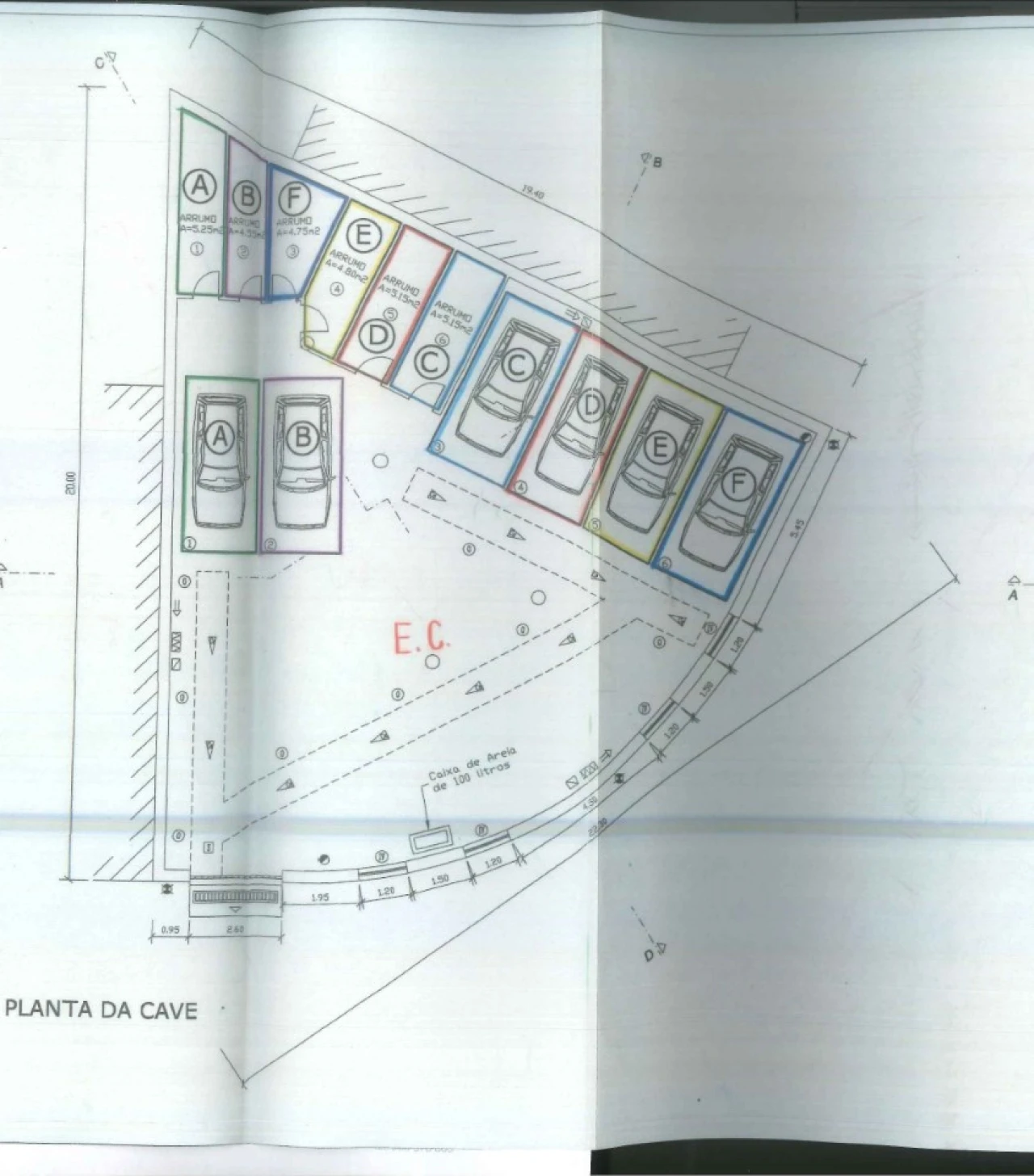 Apartamento T2 para Venda em São Miguel do Souto e Mosteirô Planta 2