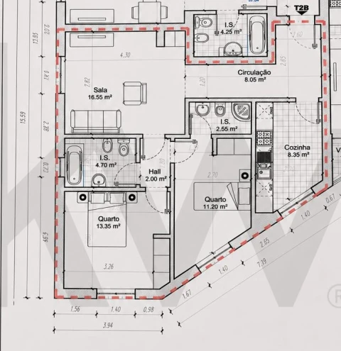 Apartamento T2 para Venda em Ericeira