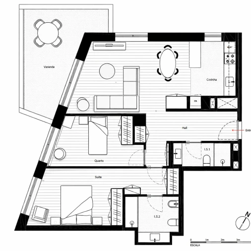 Apartamento T2 para Venda em Matosinhos e Leça da Palmeira Foto 18