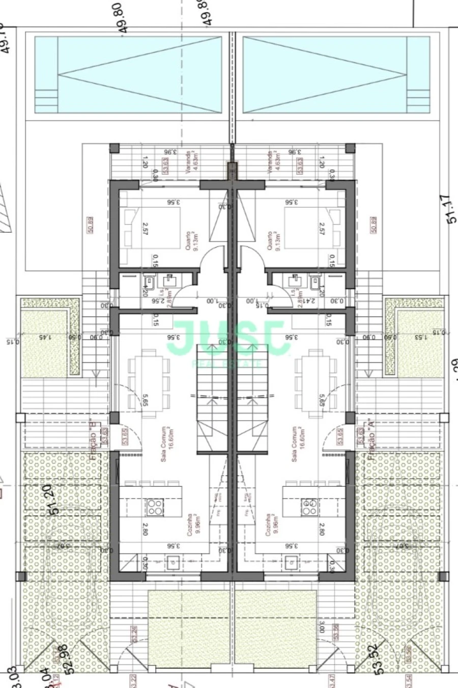 Moradia T3 para Venda em Fernao Ferro Planta 1