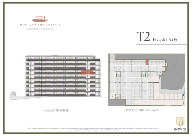 Apartamento T2 para Venda em Vilar de Andorinho