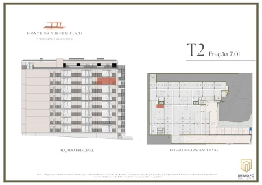 Apartamento T2 para Venda em Vilar de Andorinho