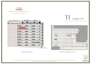 Apartamento T1 para Venda em Vilar de Andorinho