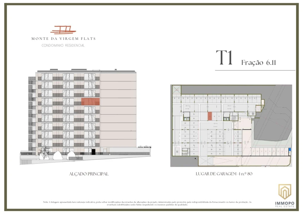 Apartamento T1 para Venda em Vilar de Andorinho Foto 10