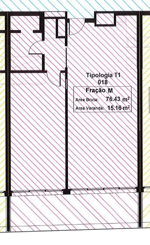 Apartamento T1 para Venda em Alcantara