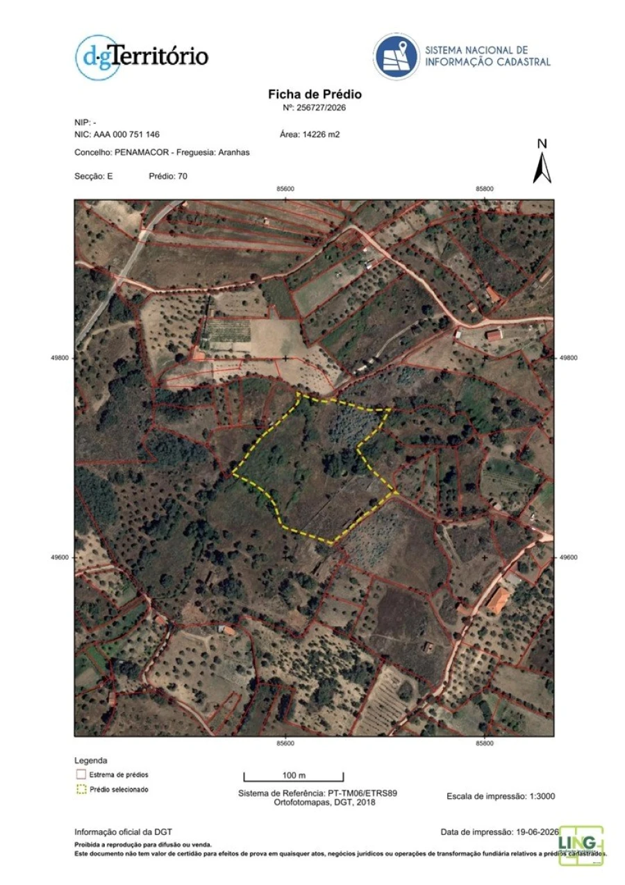 Terreno Agricola ou Rústico para Venda em Aranhas Planta 1