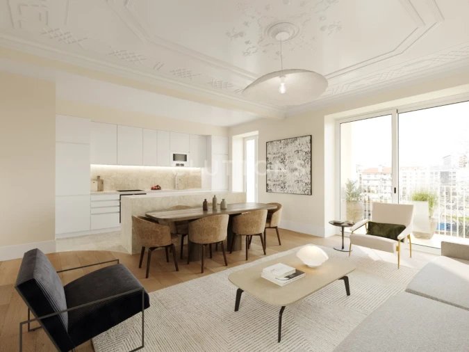 Apartamento T2 para Venda em Avenidas Novas Foto 8