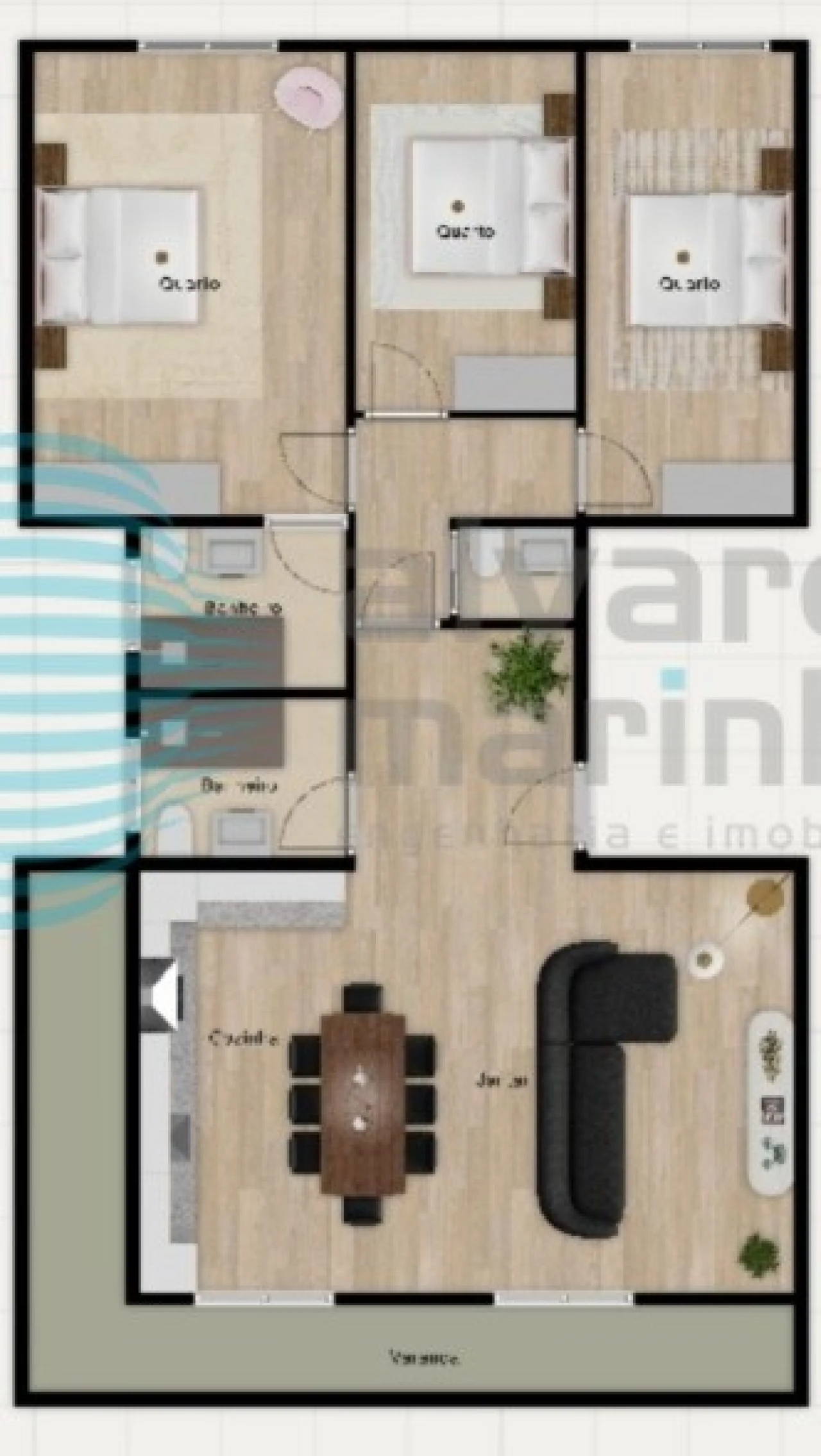 Apartamento T3 para Venda em Benfica Foto 11
