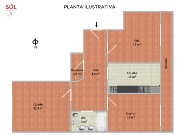 Apartamento T2 para Venda em Faro (Sé e São Pedro)