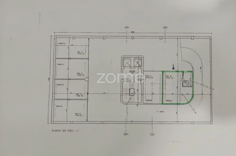 Apartamento T2 para Venda em Ramada e Caneças Planta 1