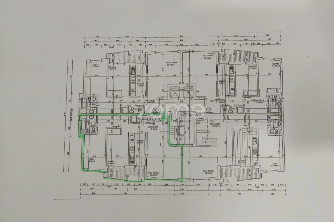 Apartamento T2 para Venda em Ramada e Caneças Planta 2